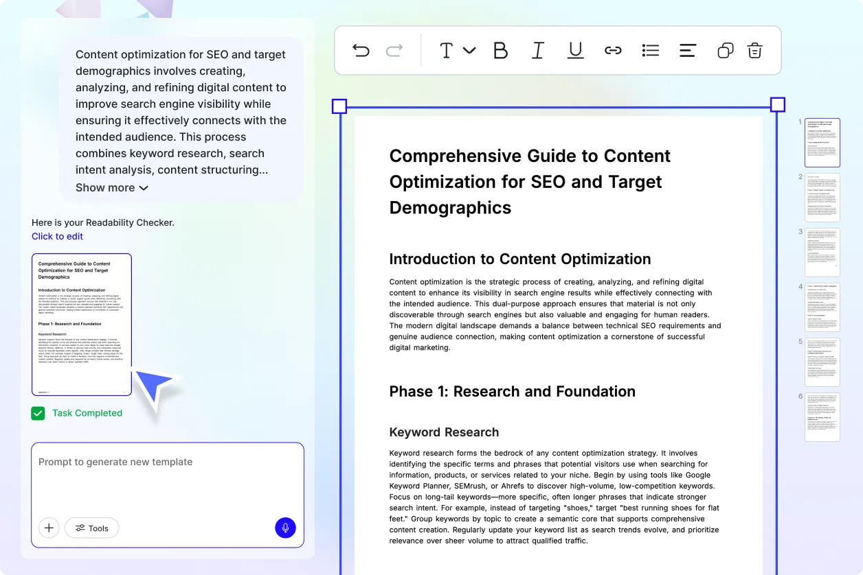 Free AI Readability Checker, AI Readability Analysis Tool Online [ No Signup ]